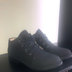 Black womens ankle boots